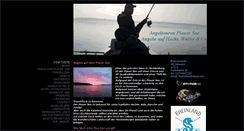 Desktop Screenshot of angeltouren-plauersee.de